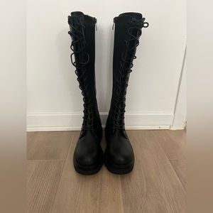 CHUNKY KNEE HIGH BOOTS- BRAND NEW